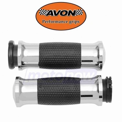 Avon Grips Air Gel Grips for 2010-2015 Harley Davidson FLSTFB Fat Boy Lo - ni - Image 1 of 4