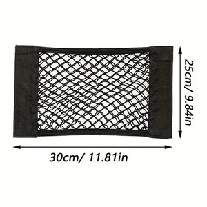 1x Auto Ablage Netz Stretch Fach 30 x 25 cm Kofferraum Gepäck Universal KFZ PKW - Bild 1 von 6