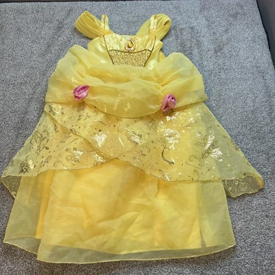 Disney Belle Dress Womens Small Yellow Beauty and the Beast Princess Costume 5/6 - Image 1 of 4