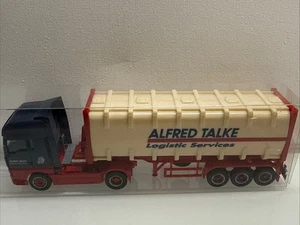 O553 Modellauto 1:87 Herpa MAN Alfred Talke Lkw Sattelzug Herpa Tankcont 30 Ft - Picture 1 of 5