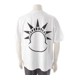 MONCLER Algodón Alicia Keys Cuello Redondo Manga Corta Camiseta Corte 89S44 Blanco L - Imagen 1 de 17