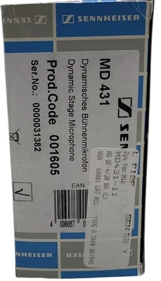 Sennheiser MD 431 II Supercardioid Dynamic Vocal Microphone (CMP117438) - Image 1 of 4