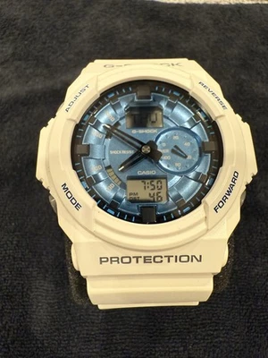 Casio G-Shock GA-150MF-7A Color White Analog Digital Watch – New In Box - Image 1 of 4