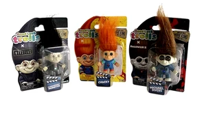 Figura de iconos de película de terror Good Luck Trolls Chucky - Frankenstein - Michael Myers - Imagen 1 de 7
