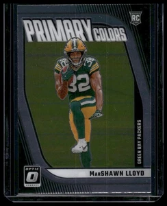 2024 Donruss Optic #14 MarShawn Lloyd Rookie Primary Colors - Picture 1 of 2