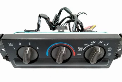 Interruptor de control de calefacción 16250545 Chevy 1999 2000 S10 GMC Sonoma unidad climática W57 Foto 1 de 4