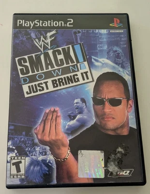 WWF SmackDown!: Just Bring It Sony Playstation 2 PS2 with out Manual - Image 1 of 2