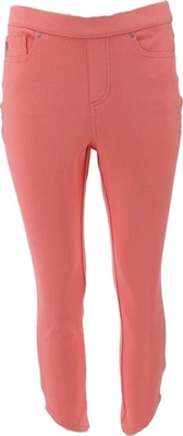 Belle Kim Grava Flexible Dobladillo Diagonal Jegging Flamingo 16 Nuevo sin Etiquetas (1120) Foto 1 de 4