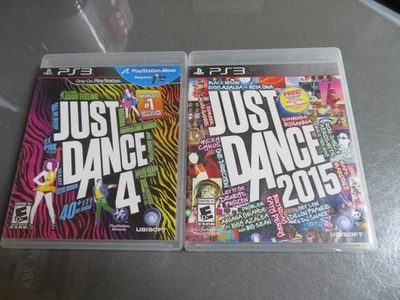 Just Dance 4 & 2015 (Sony PlayStation 3)*PS3* Both Games Set Lot - Image 1 of 4