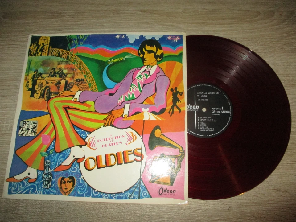 The Beatles A collection of Beatles Oldies Red Vinyl Japan LP - Bild 1 von 1