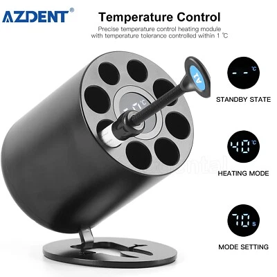 Aquecedor dental composto de resina material amaciante aquecedor 40-70°C temperatura ajustável FDA - Imagem 1 de 4