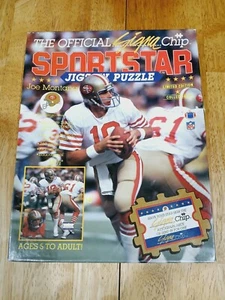 Joe Montana 49ers Sport Star Signa Chip 250 piece Jig Saw Puzzle = Complete - Picture 1 of 6
