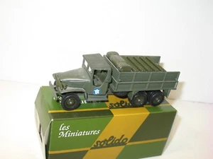 SOLIDO, GMC Military Truck Red Ball Express Covered Cab - Picture 1 of 2
