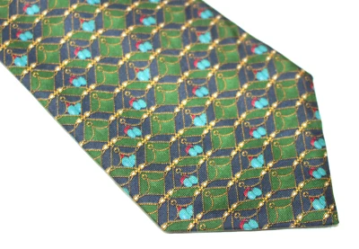 Corbata de seda RENATO BALESTRA hecha en Italia F77302 Foto 1 de 4