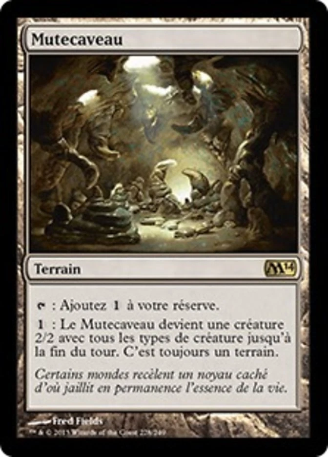 Magic The Gathering MTG MUTAVAULT FRENCH Magic 2014 NM Near Mint - Image 1 of 1