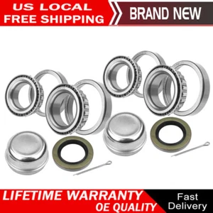 (2) Trailer Wheel Bearing Fits For L68149 L44649 3500# 1.719'' Spindle #84 Axle - Picture 1 of 7