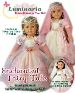 Printed Pattern 18" Doll Clothes American Girl Holiday Nutcracker Gala Dress - Picture 1 of 8