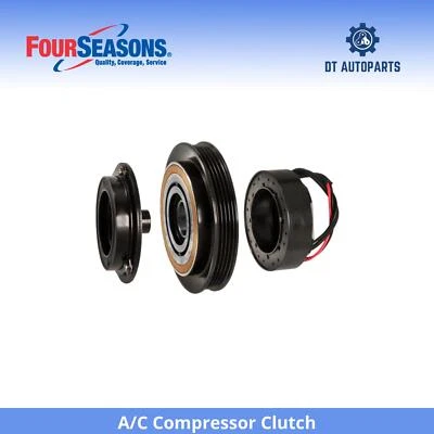 For 1990-1997 Acura Integra A/C Compressor Clutch 4 Seasons 1991 1992 1993 1994 - Image 1 of 4