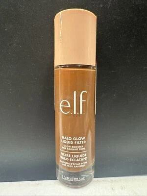 e.l.f. Halo Glow Liquid Filter Radiant Skin Glow Booster - Shade 8 Rich - 1.06oz - Image 1 of 4