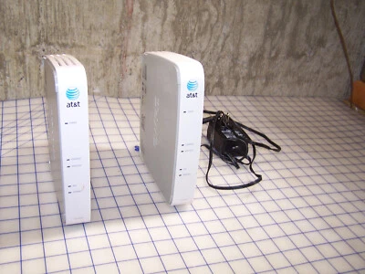 2 AT&T 2Wire 2701HG DSL Wireless Gateway Modem Router WiFi w/1 Power Supply - Image 1 of 4