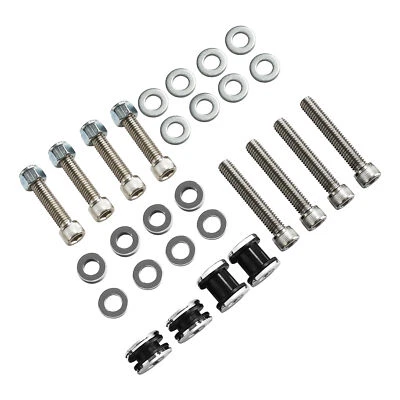 Saddlebag Docking Hardware Kit Fit For Harley Softail Fat Boy FLSTF FLSTFB 08-17 - Image 1 of 4