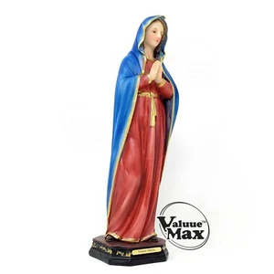 ValuueMax™ Virgin Mary Statue, Finely Detailed Resin, 12 Inch Tall Figurine - Picture 1 of 2