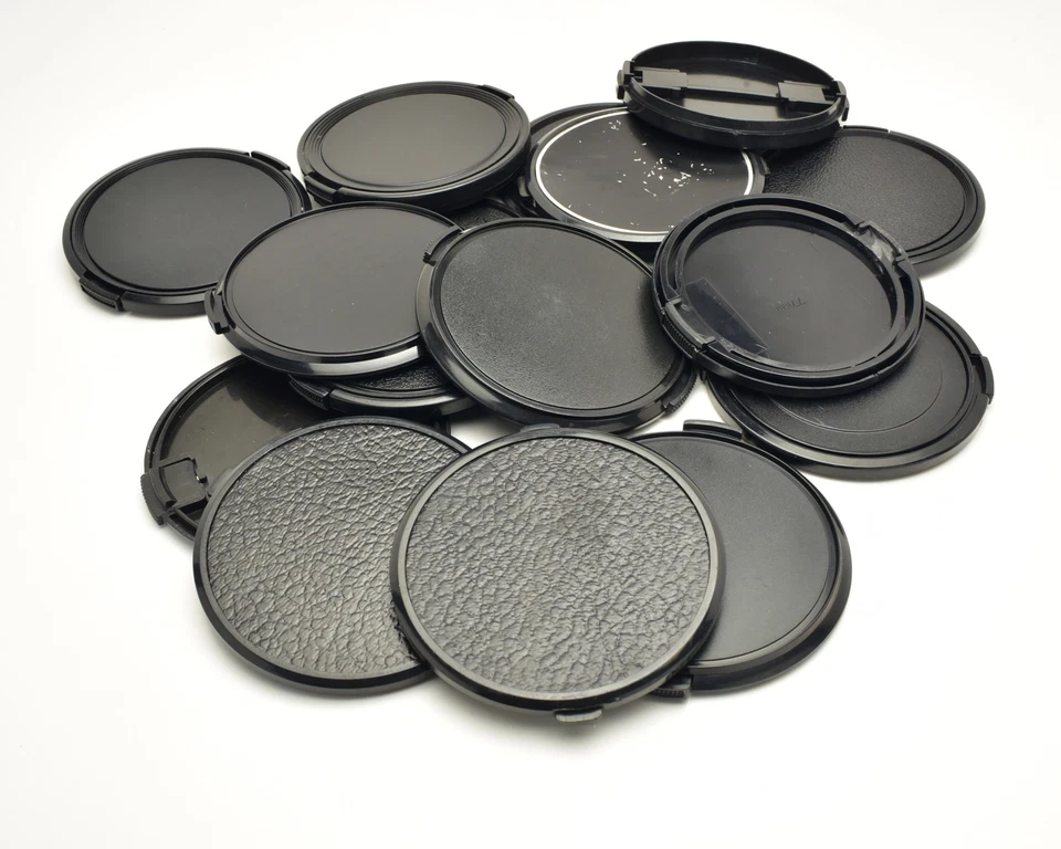 Unbranded 77mm Front Lens Cap Lot Qty-14  (#T658) - Image 1 of 1