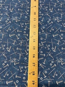 TUERCAS PERNOS CLAVOS HERRAMIENTAS FIJARLO TELA ALGODÓN FQ - Imagen 1 de 2