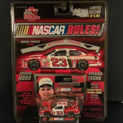 Racing Champions NASCAR Rules Jimmy Spencer #23 '99 Ford Taurus 1:64 rojo NUEVO Foto 1 de 4
