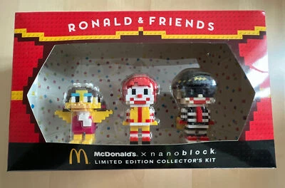 McDonald’s Nanoblock 45th Anniversary Limited Edition Collection Blocks Japan  - Image 1 of 3