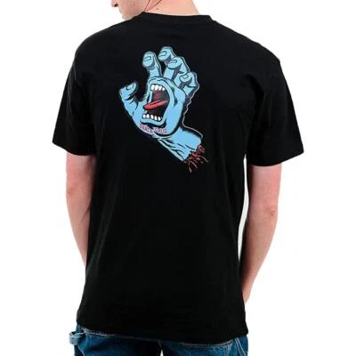 Santa Cruz T-shirt Screaming Maglia uomo nero originale Santa Cruz - Imagen 1 de 4