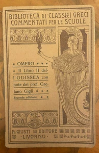 Il libro II dell'Odissea Omero Biblioteca di classici greci Giusti Editore  - Picture 1 of 3