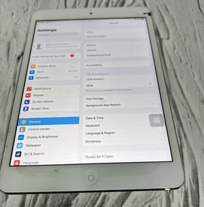 Apple iPad mini 2 32GB, Wi-Fi, 7.9in - Silver (CA) A1489 Used Read Description - Picture 1 of 10