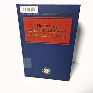 The Private International Law of Companies in Europe by Carsten Gerner-Beuerle - Imagen 1 de 6