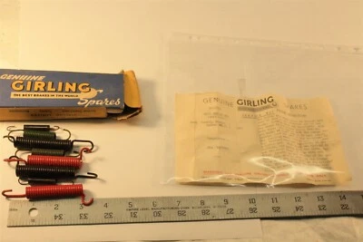 Kit de resorte de freno de tambor Girling Ford Consul Zephyr Zodiac MKII 1956 NOS Foto 1 de 4