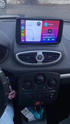 Autoradio stereo Android 9 Pollici per Renault Clio 3 Dal 2005 Al 2014 - Immagine 1 di 4