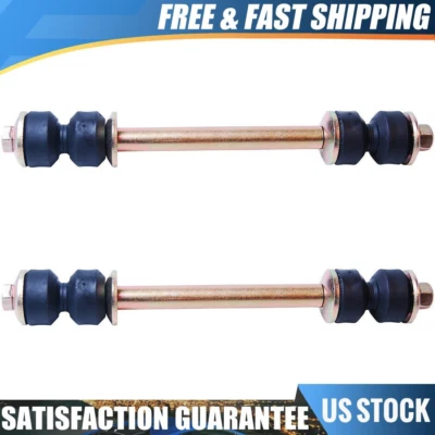 Juego 2X Kit de eslabones de barra estabilizadora delantera para Chevrolet Silverado 2500 HD 2007-2016 Foto 1 de 3