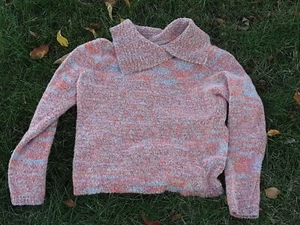 Womens Peach Studio Works sweater sz petite M turtle neck - Picture 1 of 3