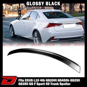 20 Fits LEXUS L10 4th GS200t GS450h GS250 4D OE Trunk Spoiler Painted #202 / 212 - Foto 1 di 5