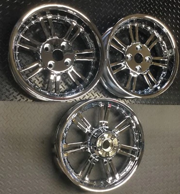 Harley Trike Tri Glide FLHTCUTG 2009-23 ruedas cromadas llantas OEM MAG DIRECTAS Foto 1 de 4