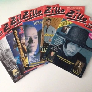 ZILLO magazines 1997, 1998, Depeche Mode, Kraftwerk, Front Line Assembly, ... - Bild 1 von 7