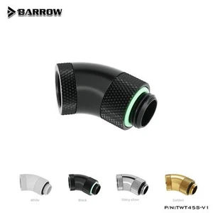 Barrow 45 Degree Rotary Fitting Connector 360 Degree Rotation TWT45S-V1 - Picture 1 of 5