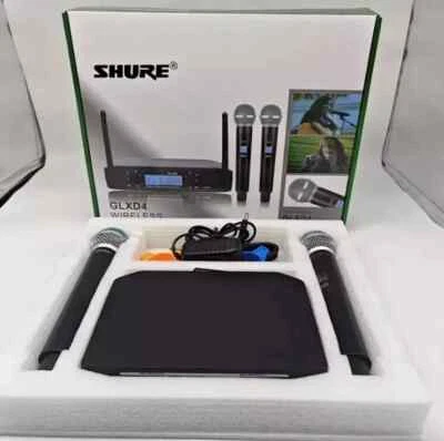 Shure GLXD4+BETA58A Dual Channel Digital w/ 2pcs Mic Wireless System - Image 1 of 4