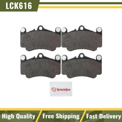 Pastilhas de freio dianteiras de cerâmica Brembo para 2001 2002 2003 2004 Porsche 911 alta qualidade - Imagem 1 de 4