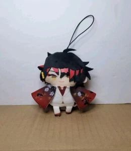 Peluche Imbottito Ufficiale Nijisanji EN Vox Akuma Luxiem 2022 Mini 4" Hang Cord - Foto 1 di 11