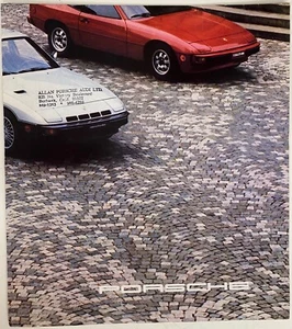 1979 Porsche Sales Brochure Dealer Advertising Specification Unfolding Poster - Picture 1 of 10