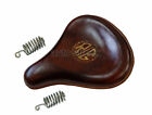 Fit For Royal Enfield  Leather Front Solo Seat Antique Brown For Classic 350 500