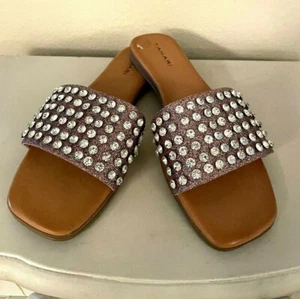 Steve Madden Fuegos Artificiales Diapositiva Rosa Para Mujer Talla 8 Nuevo Sin Caja - Imagen 1 de 8