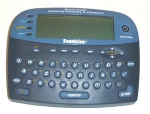 Franklin Bookman II Model: MWS-1840 Speaking Dictionary & Thesaurus DOESN'T WORK - Picture 1 of 6