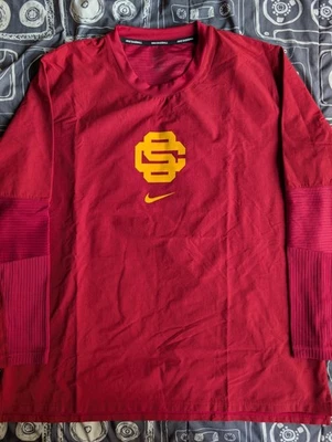 Nueva chaqueta Nike Pro 2025 USC Trojans edición del equipo de béisbol para hombre talla XL Foto 1 de 4
